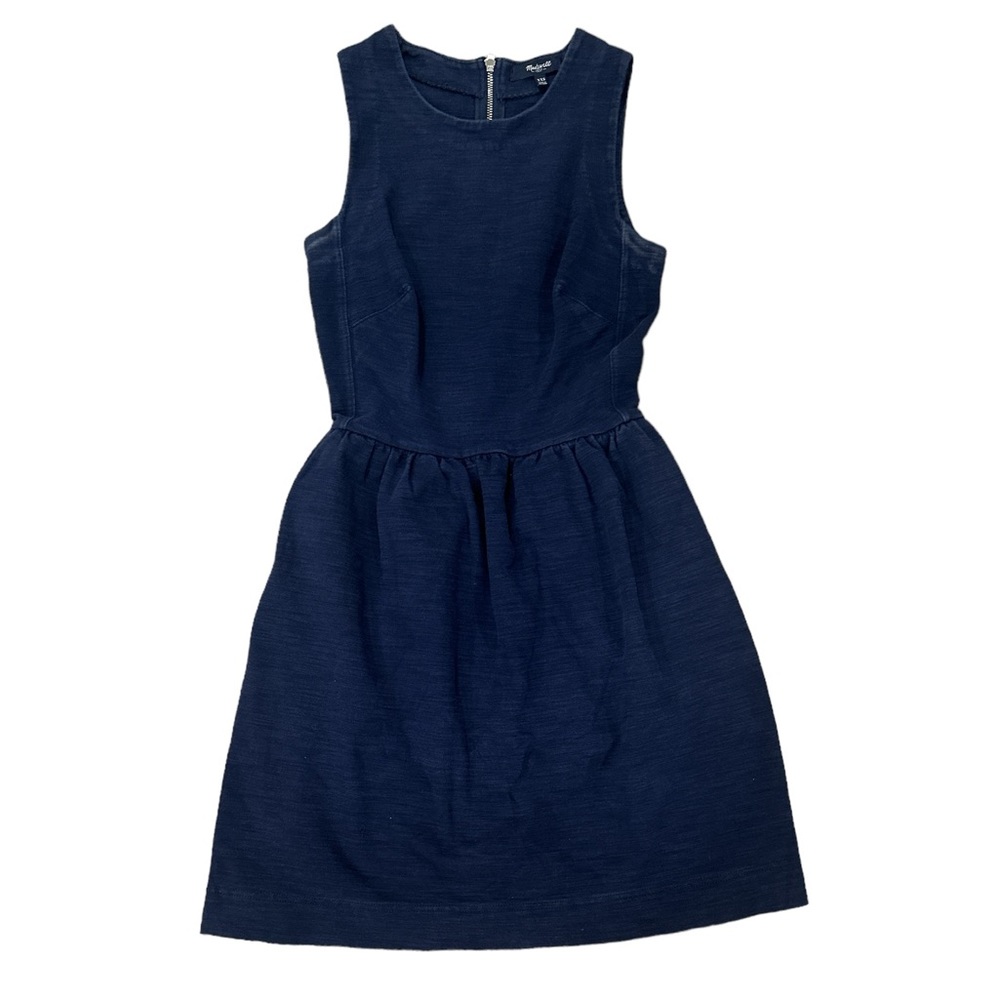 Navy Madewell Basic Dress - Picture 3 of 6